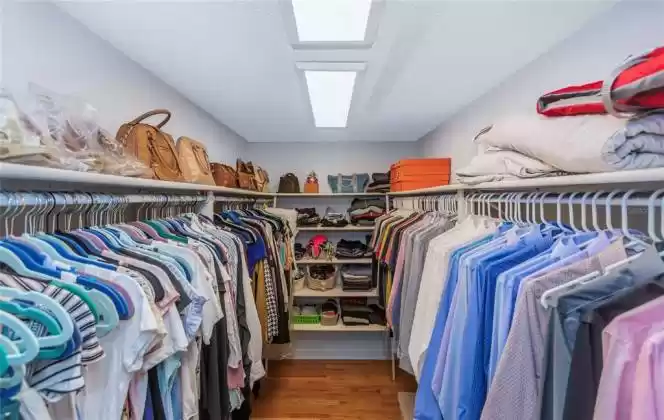 A true walk-in closet