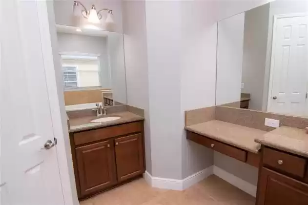 Master Bath double vanities