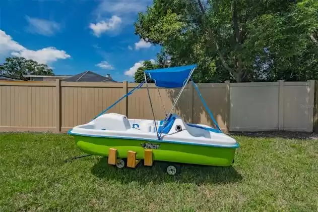 Boat comes with the house!