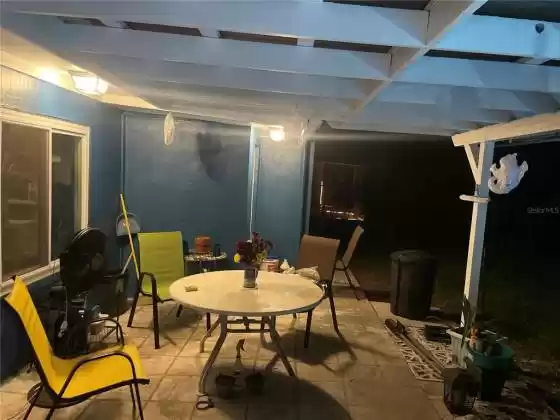 Covered Patio area