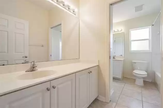 Upstairs Bathroom Vanity area