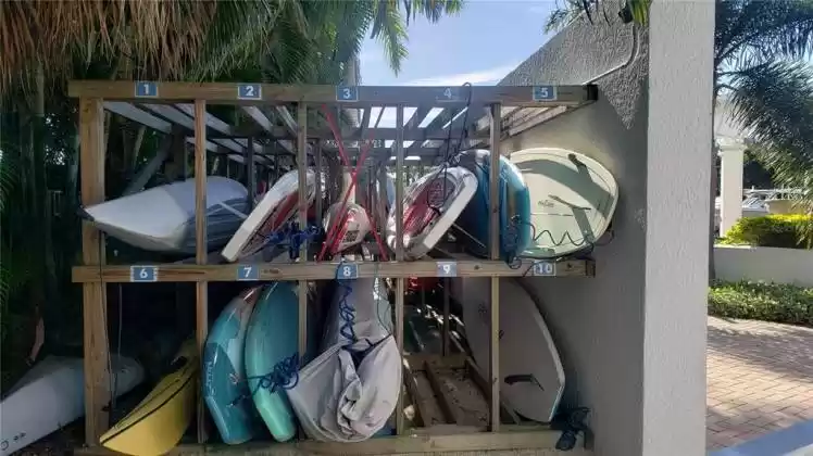 Kayak storage