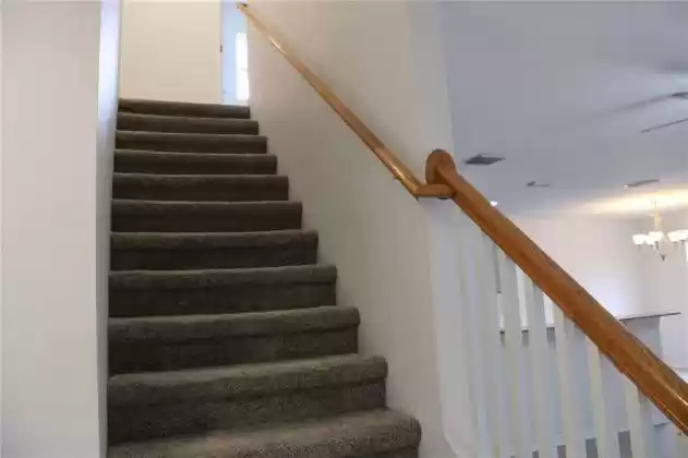 new carpet on stairs