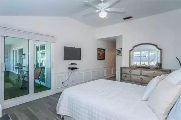 Master Bedroom - High Impact Sliding Glass Doors Throughout Unit
