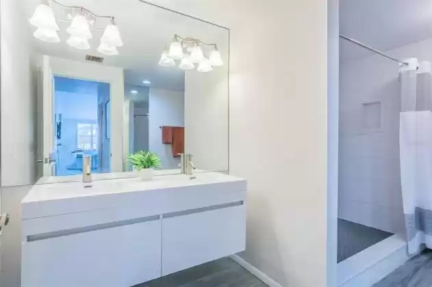 Master Bathroom - Walk-In Shower, Double Vanity, Bathtub is in Second Bathroom