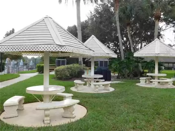 Picnic Area At Clubhouse