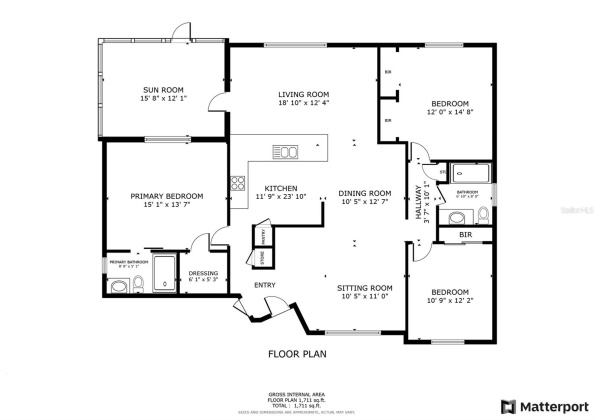 8233 DAMARA DRIVE, NEW PORT RICHEY, Florida 34653, 3 Bedrooms Bedrooms, ,2 BathroomsBathrooms,Residential,For Sale,DAMARA,MFRT3476933