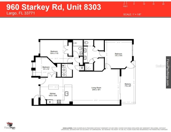 960 STARKEY ROAD, LARGO, Florida 33771, 3 Bedrooms Bedrooms, ,2 BathroomsBathrooms,Residential,For Sale,STARKEY,MFRU8219173