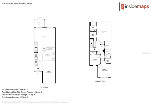 11809 CASTINE STREET, NEW PORT RICHEY, Florida 34654, 3 Bedrooms Bedrooms, ,2 BathroomsBathrooms,Residential,For Sale,CASTINE,MFRT3512216