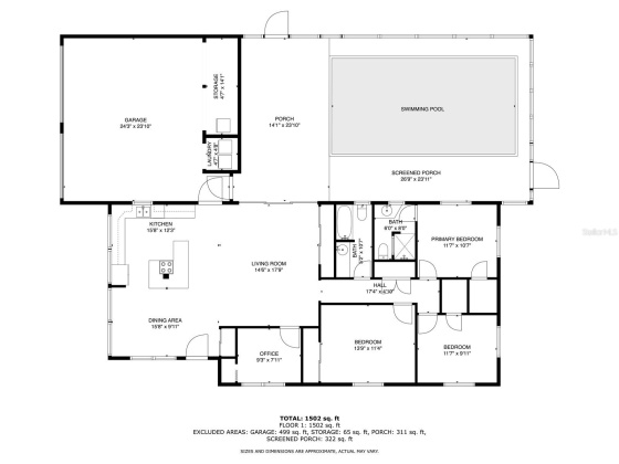 2421 67TH AVENUE, SAINT PETERSBURG, Florida 33712, 3 Bedrooms Bedrooms, ,2 BathroomsBathrooms,Residential,For Sale,67TH,MFRU8238609