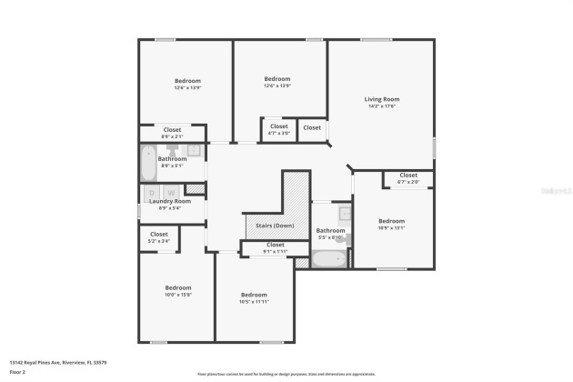 13142 ROYAL PINES AVENUE, RIVERVIEW, Florida 33579, 6 Bedrooms Bedrooms, ,3 BathroomsBathrooms,Residential,For Sale,ROYAL PINES,MFRT3519642