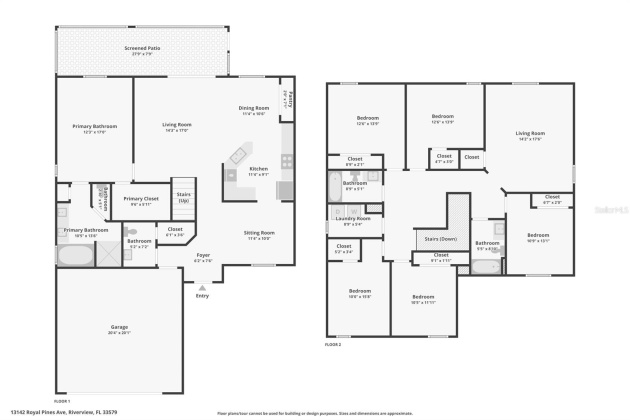 13142 ROYAL PINES AVENUE, RIVERVIEW, Florida 33579, 6 Bedrooms Bedrooms, ,3 BathroomsBathrooms,Residential,For Sale,ROYAL PINES,MFRT3519642