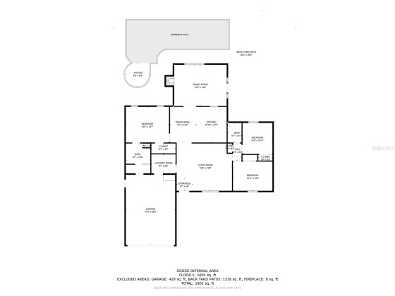 5805 65TH TERRACE, PINELLAS PARK, Florida 33781, 3 Bedrooms Bedrooms, ,2 BathroomsBathrooms,Residential,For Sale,65TH,MFRU8217910