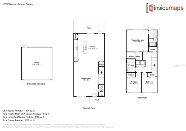 15072 CARAVAN AVENUE, ODESSA, Florida 33556, 3 Bedrooms Bedrooms, ,2 BathroomsBathrooms,Residential,For Sale,CARAVAN,MFRT3524715