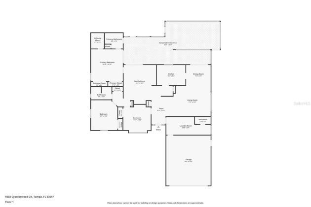 9202 CYPRESSWOOD CIRCLE, TAMPA, Florida 33647, 3 Bedrooms Bedrooms, ,2 BathroomsBathrooms,Residential,For Sale,CYPRESSWOOD,MFRU8238464