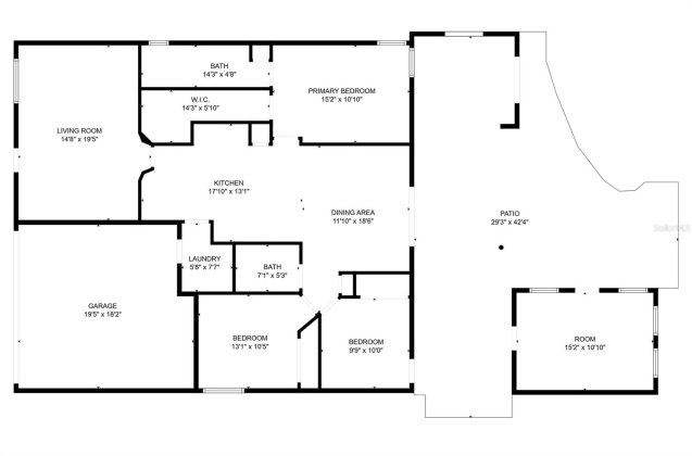 9509 CHARLESTON LAKE DRIVE, TAMPA, Florida 33635, 3 Bedrooms Bedrooms, ,2 BathroomsBathrooms,Residential,For Sale,CHARLESTON LAKE,MFRU8227911