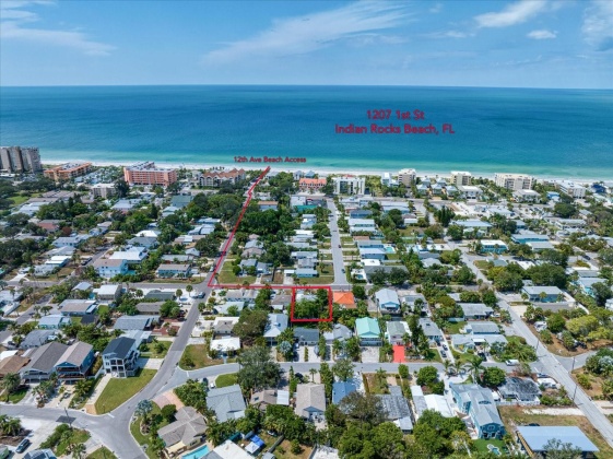 1207 1ST STREET, INDIAN ROCKS BEACH, Florida 33785, 2 Bedrooms Bedrooms, ,2 BathroomsBathrooms,Residential,For Sale,1ST,MFRU8214469