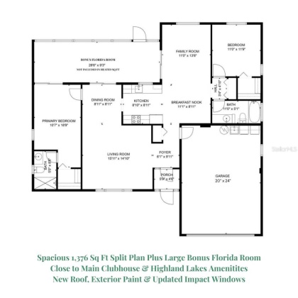 1618 GLENGARRY DRIVE, PALM HARBOR, Florida 34684, 2 Bedrooms Bedrooms, ,2 BathroomsBathrooms,Residential,For Sale,GLENGARRY,MFRU8245205